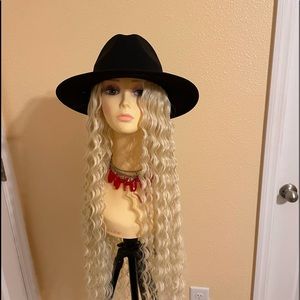 Fedora wig hat 30 in